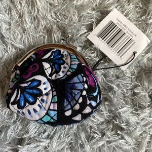 Vera Bradley Kisslock Coin